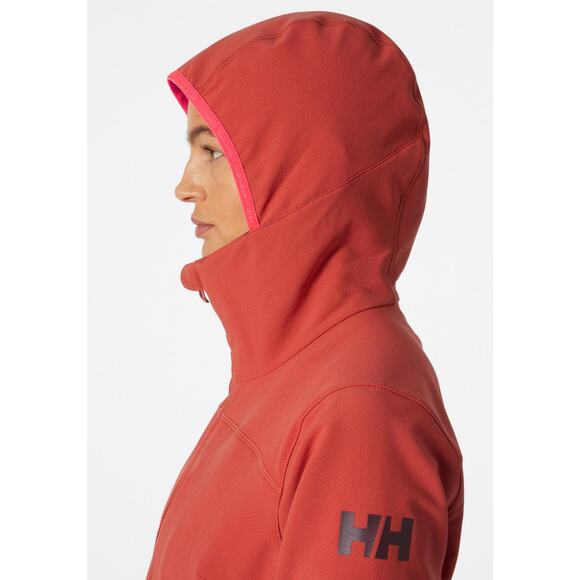 Helly Hanson Aurora Shield Fleece Zip Jacket Poppy Red Womens Size Large New - Picture 3 of 13